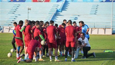 غزل المحلة يواصل التدريبات استعدادا لمواجهة 