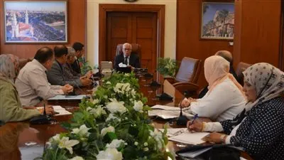 محافظ بورسعيد يتابع سير العمل في توصيل المرافق لعدد من المشروعات 