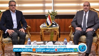 العناني ومنار: بحث آليات جديدة لدفع الحركة السياحية والجوية وتيسير الاستثمار بالقطاعين 