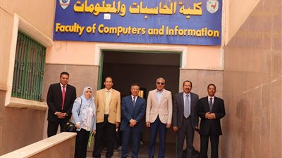 جامعة سوهاج تستقبل لجنة 