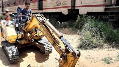 محافظ المنوفية يعيد فتح مسقة ردمتها السكة الحديد