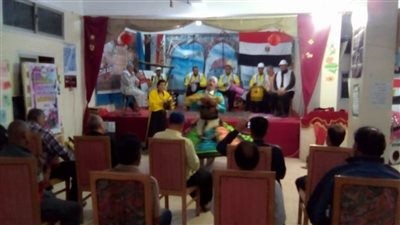 عرض فني لفرقة المطرية للسمسمية بثقافة الدقهلية