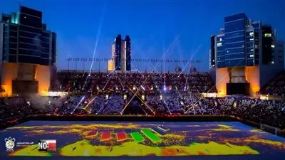 حسن عبدالحميد وتقنية جديدة في حفل كأس رابطة المحترفين الإماراتية