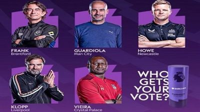 أرقام المرشحين لجائزة أفضل مدرب في الدوري الإنجليزي 2022