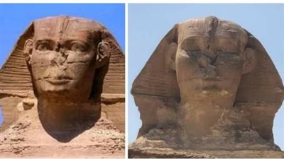 بعد شائعة إغماض عيني أبو الهول.. تطور جديد في منطقة الأهرامات (صور)