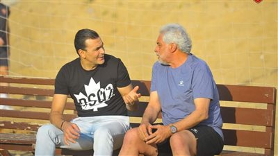 الحضري يتابع مران نادي سيراميكا كليوباترا