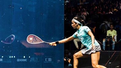 نوران جوهر لاعبة وادى دجلة تتأهل لنصف نهائي بطولة العالم للإسكواش