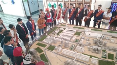 طلاب جنوب الوادي في زيارة للمشروعات القومية بأسوان 