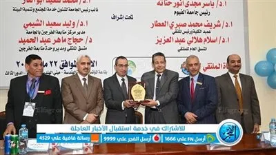 رئيس جامعة الفيوم يشهد الملتقى التوظيفي الأول بكلية الهندسة