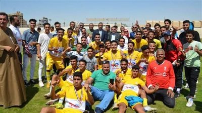 الحكامنة بطلا للنسخة التاسعة لدوري مراكز الشباب ببني سويف 