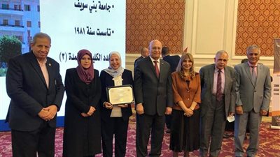 رئيس جامعة بنها يشهد احتفالية تسليم كلية التربية شهادة الاعتماد البرامجي