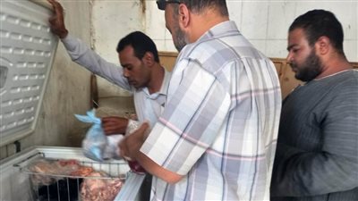 ضبط 120 كيلو لحوم وأسماك بأسوان غير صالحة للاستهلاك الآدمي