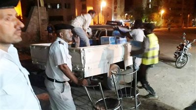 حملة مكبرة لإخلاء حديقة الصداقة الجديدة من الخارجين عن القانون بأسوان