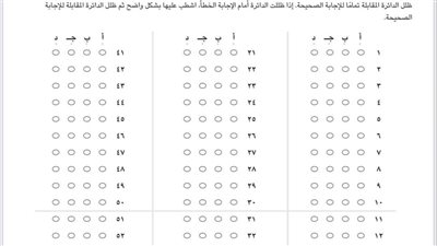 تعليمات هامة من وزير التعليم حول بابل شيت الثانوية العامة 