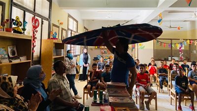 يوم ثقافي فني بمكتبة دار التربية بالجيزة