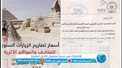 رفع أسعار دخول الهرم والقلعة والبارون.. والتصريح السنوي الأنسب للهواة (مستند) 