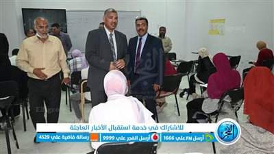 نائب رئيس جامعة الفيوم يتفقد أمتحانات الدراسات العليا بعدد من الكليات 