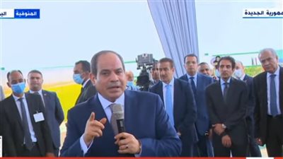 السيسي: الدولة حريصة على توفر مستلزمات الإنتاج لمصانعها 