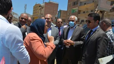 محافظ الجيزة: إنشاء سوق حضاري بالعياط يضم 469 وحدة ثابتة ومتحركة للباعة