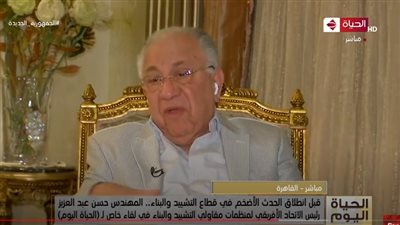 رئيس اتحاد المقاولين يكشف احتياجات إفريقيا وإنجازات قطاع التشييد والبناء المصري (فيديو)