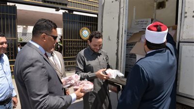 الدقهلية تتسلم صكوك الأضاجي لتوزيع 27 طن علي الأسر المستحقة