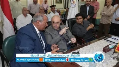 محافظ بني سويف يتابع سير امتحانات الثانوية العامة