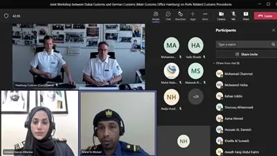 جمارك دبي تبحث تبادل الخبرات مع نظيرتها الألمانية