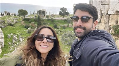 بكلمات مليئة بالحب.. هند عبدالحليم تحتفل بعيد ميلاد زوجها (صور)