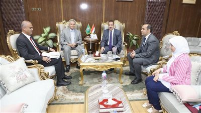 محافظ المنوفية يستقبل مدير صندوق مكتبات مصر العامة