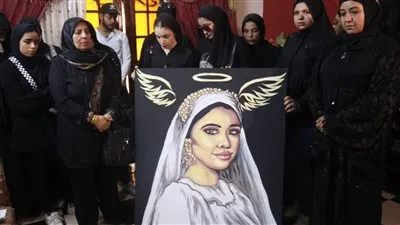 جامعة المنصورة ترسل وفدا لتقديم واجب العزاء فى الطالبة نيرة أشرف (صور)