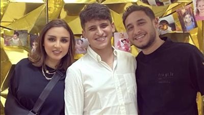 بهذه الطريقة.. أنغام تحتفل بتخرج ابنها (صور)