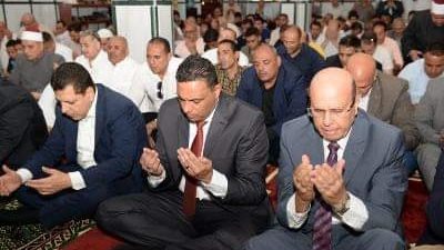 مراسم افتتاح مسجد في منية النصر بالدقهلية (صور)