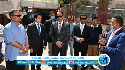 محافظ الفيوم يتفقد امتحانات الثانوية العامة بسنورس