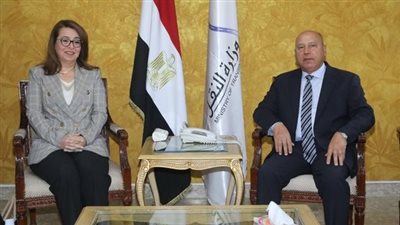 وزير النقل يستقبل وكيل السكرتير العام للأمم المتحدة