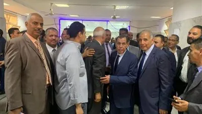 رئيس محكمة المنيا يستقبل وفد مجلس النقابة العامة للمحامين