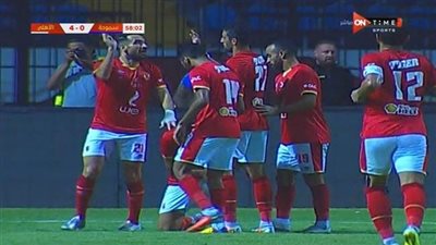 كل ما قدمه نجوم الأهلي أمام سموحة 