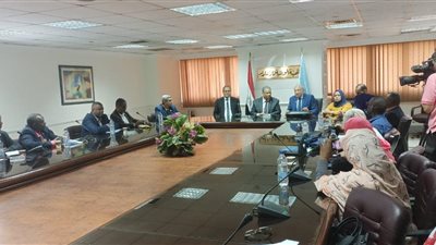 تدريب مجموعة من إعلاميي دولة السودان بمعهد الإذاعة والتليفزيون