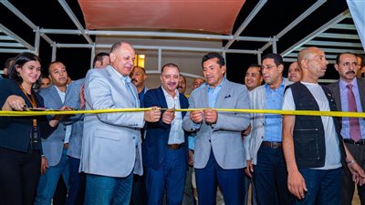 وزير الشباب والرياضة ومحافظ أسيوط يفتتحان فرع نادى وادي دجلة بمدينة أسيوط الجديدة