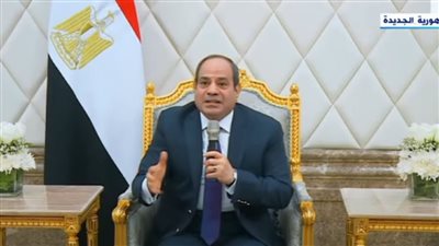 الرئيس السيسي: الجيش المصري أسطورة البلد