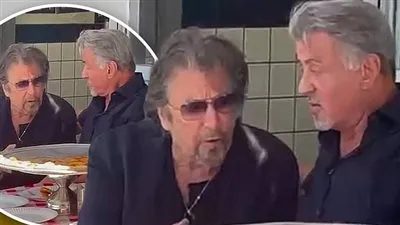 ذكرى الرابع من يوليو تجمع بين آل باتشينو وسيلفستر ستالون