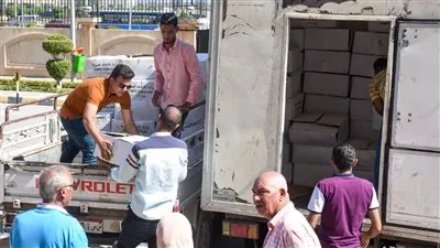 توزيع 4 أطنان لحوم لأسر الأولى بالرعاية بالإسكندرية 