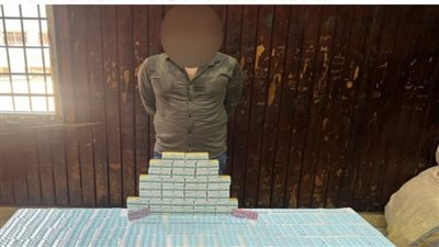 ضبط شخص في القاهرة لحيازته 4 آلاف قرص مخدر