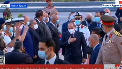 عاجل.. وصول الرئيس السيسي إلى مسجد المشير طنطاوي لأداء صلاة عيد الأضحى