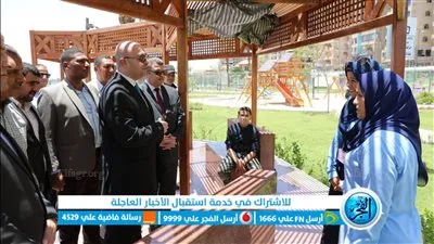 محافظ بني سويف يتفقد الكورنيش والممشى السياحي ويهنئ المواطنين بعيد الأضحى 