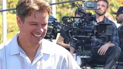 بن أفليك يظهر في لقطات جديدة من تصوير مشاهد Nike