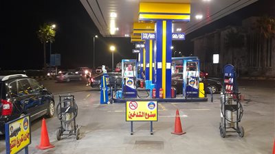 بعد ارتفاع أسعار المحروقات.. لا تكدسات أمام محطات البنزين بالإسكندرية (صور)