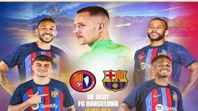 ملخص ونتيجة مباراة برشلونة وأولوت الودية استعدادًا للموسم الجديد