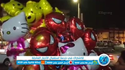 إقبال علي شراء البلالين وركوب الخيل احتفالًا بعيد الأضحى في دمنهور (فيديو وصور)