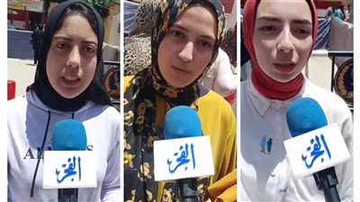 انهيار طالبات الثانوية العامة بدمنهور عقب أداء أمتحان الفيزياء 2022 (فيديو)