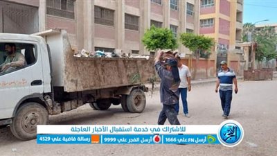 كفر الشيخ تشن حملة مكبرة لنظافة وتجميل المدن والقرى